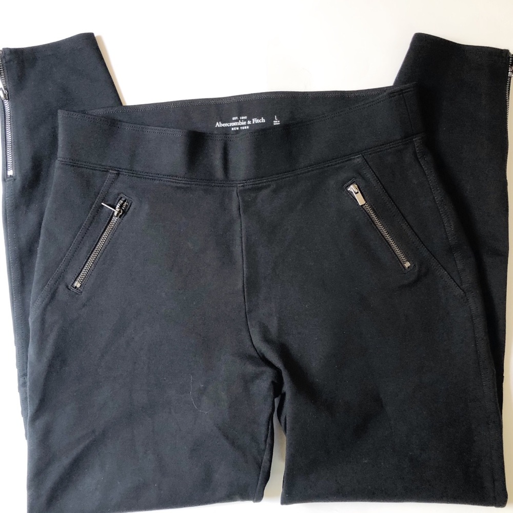 Abercrombie & Fitch Zipper Leggings Size L